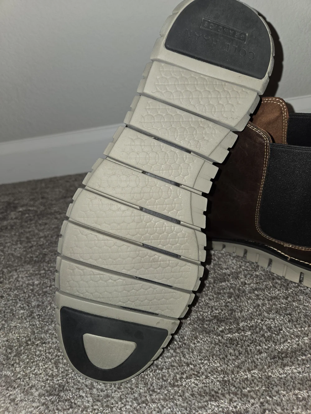 Cole Haan Brown Leather Chukka Chelsea Boots